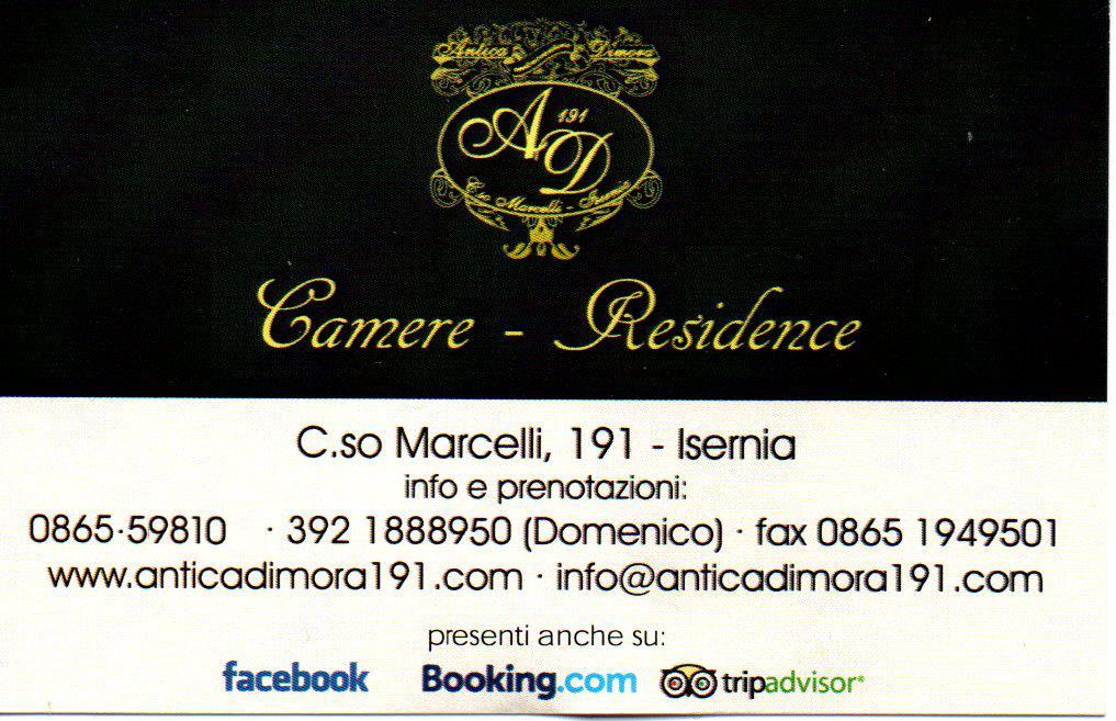 Antica Dimora 191 Hotel Isernia Zewnętrze zdjęcie